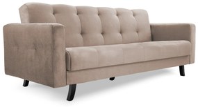 ID LISSZABON kanapéágy tárolóval - krémszínű