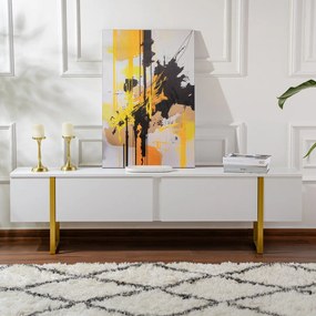 TV asztal Serenity White