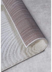 Krémszínű futószőnyeg 80x240 cm Chappe Cream White – Elle Decoration