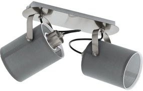 Eglo 98139 - VILLABATE irányítható spotlámpa 2xE27/10W/230V