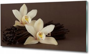 Fotótapéta üvegfalra Virágok a hegyekben 100x70