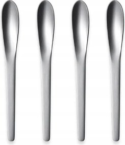 Georg Jensen Arne Jacobsen Kávéskanál készlet 4 db Ezüst Matt