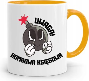 Sárga Bögre Ajándék Könyvelőnek, fényképes nyomattal