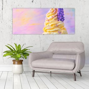 Kép - Levendulás fagylalt (120x50 cm)