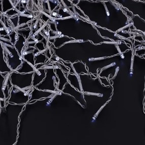 Brilagi - Kültéri karácsonyi LED fényfüzér, 400 db LED, 8 üzemmód, 23 m, IP44 védelem, hideg fehér