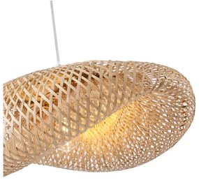 Csillár zsinóron CALYPSO 1xE27/15W/230V bambusz