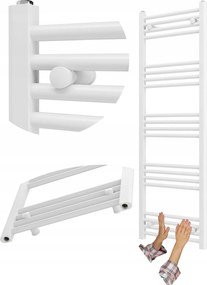 Fürdőszobai Radiátor Fehér Létra 50x140 cm Radiátor Modern Breno