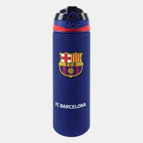 FC Barcelona Barca műanyag matt szívószálas kulacs 700 ml