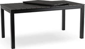 ARGOS kerti asztal 160-210 cm, sötétszürke tölgy-fekete