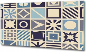 Fotótapéta falra edzett üveg Ábécé 100x70