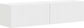 vidaXL TV Fali Szekrény 2 pcs Fehér 60 x 31 x 29.5 cm Faanyag