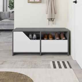 Nexus Shoe Cabinet - Grey, White