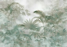 Fotótapéta Dzsungel Loft Erdő Beton Természet Falra Hálószoba Nappali 400x280