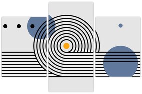 Kép - Minimalista absztrakció N⁰1 (90x60 cm)