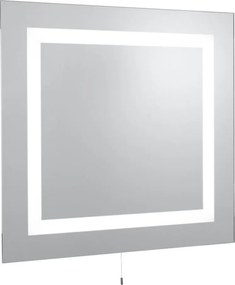 Ledes Tükör Króm BATHROOM MIRROR SEARCHLIGHT 8510
