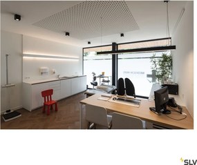 SLV 113940 TRILEDO ROUND Kocka Mennyezeti Lámpa Fekete LED IP20