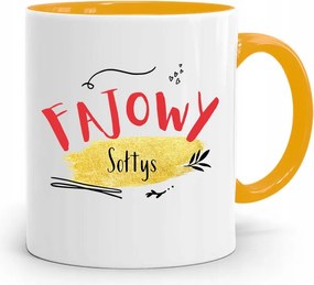 Soltys Bögre Sárga Cool Soltys Ajándék fényképes nyomtatással