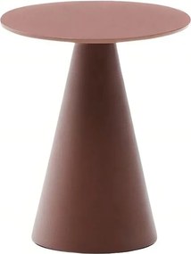 Kerek tárolóasztal üveg asztallappal ø 35 cm Wilshire – Kave Home