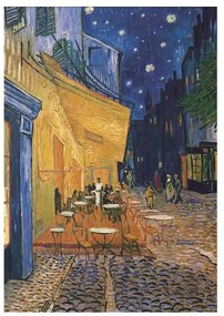 Művészet A Kávézó terasza este Van Gogh 1000 db-os Compact puzzle Clementoni