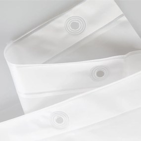 PEVA Liner fehér zuhanyfüggöny, 183 x 183 cm - iDesign