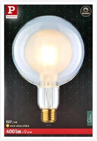 LED Izzó SHAPE G125 E27/4W/230V 2700K - Paulmann 28764
