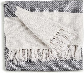 Pamut Ágytakaró 130 X 160 CM Szürke 100 % Pamut