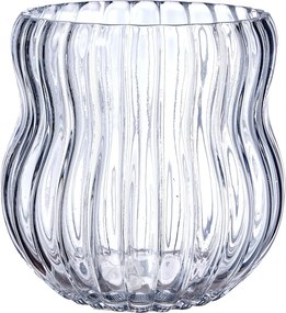 PEARL üveg váza ,Ø17 cm