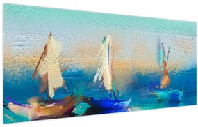 Kép - Tájképfestészet, festészet (120x50 cm)