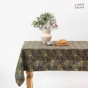 Len asztalterítő 140x140 cm Woodland – Linen Tales