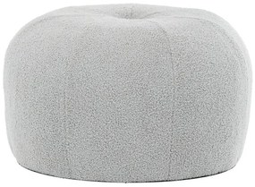 Szürke Színű Puff Különleges Bouclé SzövetbőlAK-307