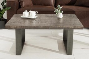 Dohányzóasztal Thunder II 100 cm szürke mangó