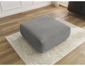 Sötétszürke kordbársony lábtartó Lucien – Bobochic Paris