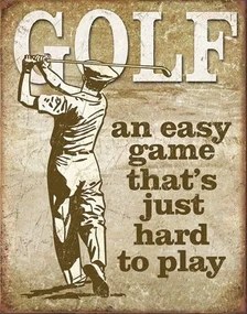 Fém tábla Golf - Easy Game