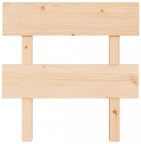 tömör fenyőfa ágyfejtámla 78,5x3x81 cm