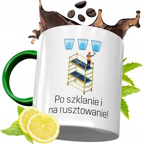 Zöld Bögre Építőknek Születésnapra Ajándék fényképes nyomtatással