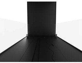 InFire - Beépített BIO kandalló 48,5x83,5 cm 3,5kW fekete