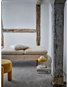 Okkersárga kárpitozott ülőke Bruno – Bloomingville