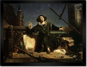 Poszterek keretben 40x30 Csillagász Kopernikusz Beszélgetés