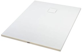 Cagliari White 80x120x2,6 cm szögletes, SMC zuhanytálca szifonnal