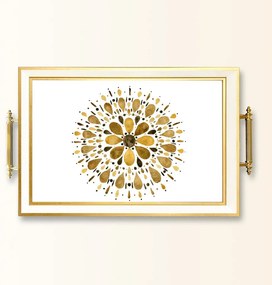 Üveg tálca, 38×24 cm – TPB9802