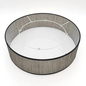 Mennyezeti lámpa SIRJA 2x E27/15W/230V, Ø 45 cm, barna