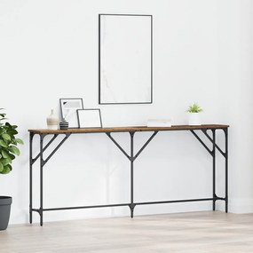 Konzolasztal Régi fa 180x23x75 cm Működő Fa