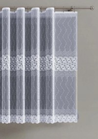 Mg Függöny 618/392 Fehér 400X160cm kész szalaggal