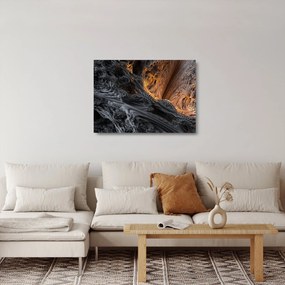 Kép - Kilátás középre (üvegen) (70x50 cm)