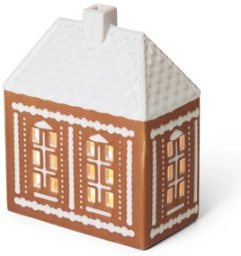 Kerámia gyertyatartó teamécseshez Gingerbread Lighthouse – Kähler Design