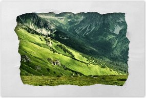 Poszterek 120x80 Tátra Lengyel hegyek Kilátás