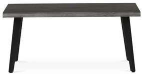 Dohányzóasztal 120×60 cm, MDF, Szürke Tölgy. CT-F4412 GREY