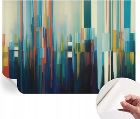 Modern öntapadós fali fotótapéta Absztrakt csíkok 312x219 cm