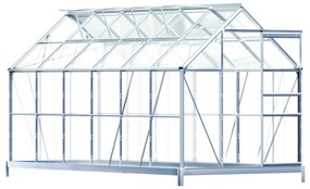 Gardebruk® Kerti üvegház XL - 380x190x195cm + alap
