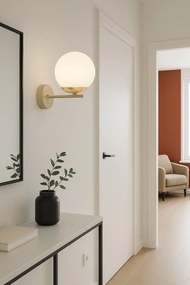 KAJA K-5795 SAVIA Fehér Színű Fali Lámpa 1xE14 10W IP20